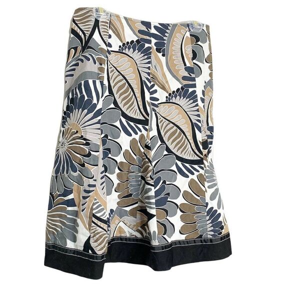 💕 3 for $15💕 Amanda Lane Women’s Skirt Size 12 Muted Floral Hippy Jungle Print - Picture 2 of 8